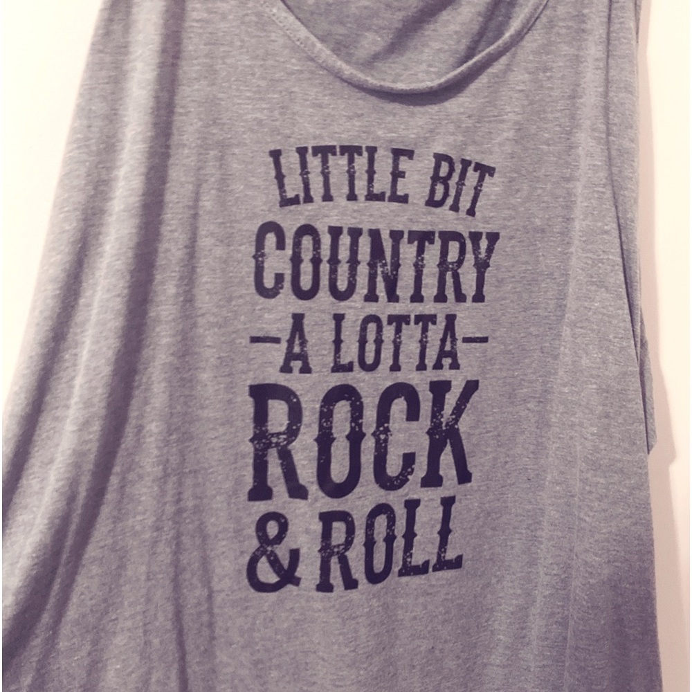 Selling a Gray Tank Top.